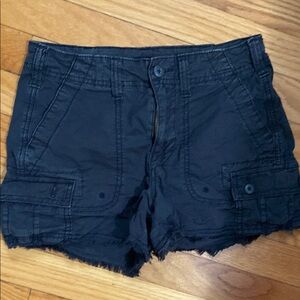 Women's Black Casual Shorts